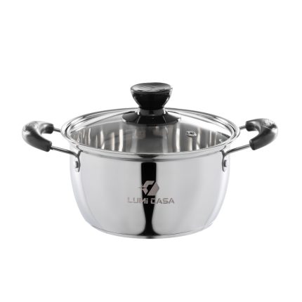 NỒI INOX LUMICASA CAO CẤP 18CM LMN19-18