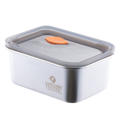 HỘP INOX 201 ĐỰNG THỰC PHẨM 1000ML LMH3-1000