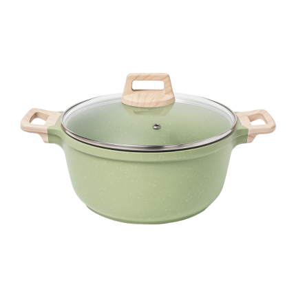 NỒI NHÔM CHỐNG DÍNH CERAMIC CSNN2-24 XANH MATCHA