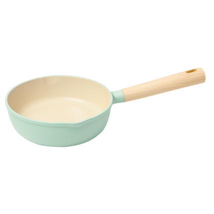 CHẢO NHÔM CHỐNG DÍNH CERAMIC KHÔNG NẮP CSCN2-24 XANH MINT